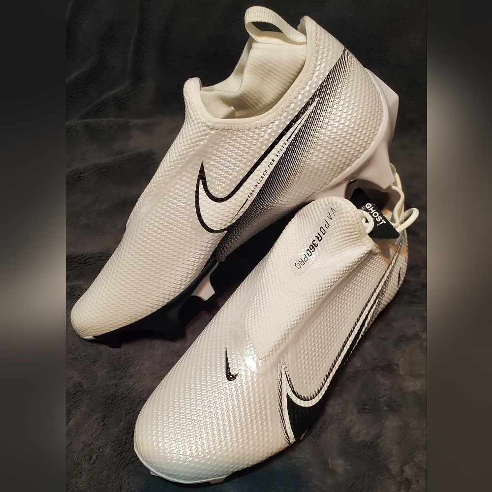 Nike Vapor Edge Pro 360 White Black AO8277-100 Men's Size 8